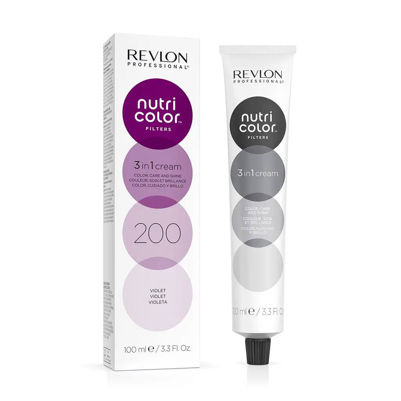 Тонувальна маска для волосся Revlon Professional Nutri Color Filters Fashion 200 Violet, 100 мл